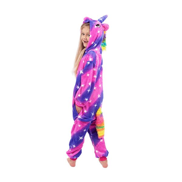 Kigurumi-pyjamas Pegasus til børn 135-145 cm