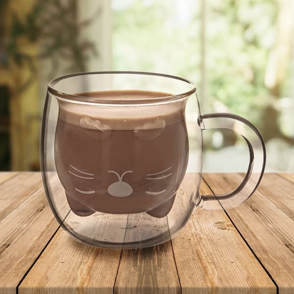 Termoglas med dobbeltvægget til kaffe killing DOUBLE 270 ml