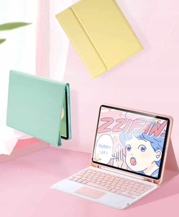 TOUCHPAD TASTATURETUG TIL APPLE IPAD 10.2 7/8/9 GEN