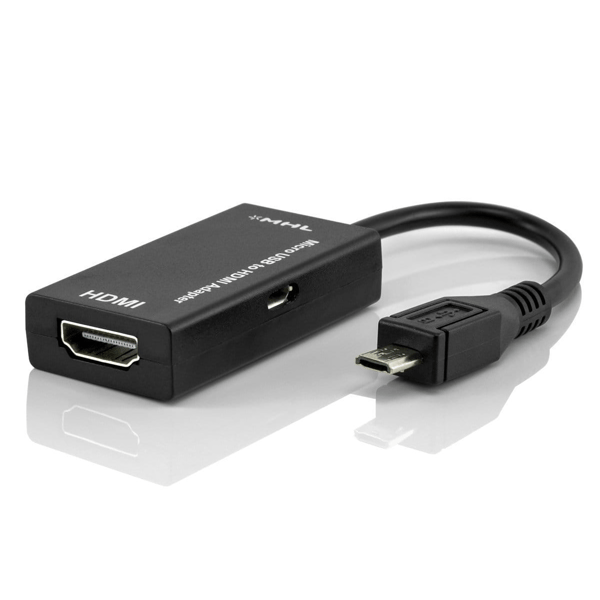Adapter micro USB 5-pin till HDMI MHL-konverter