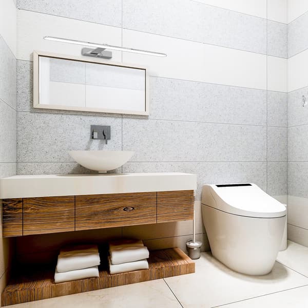 VÆGLAMPE SPLASH IP44 LED KROM MILAGRO ML5614