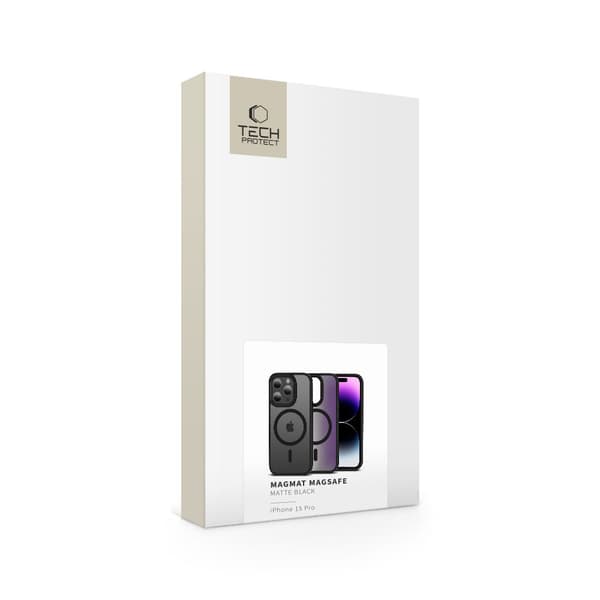TECH-PROTECT MAGMAT MAGSAFE IPHONE 15 PRO MATTSVART