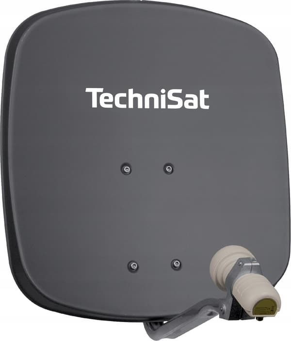 AlumSat Single Digidish Antenne45cmGrafit TechniSat