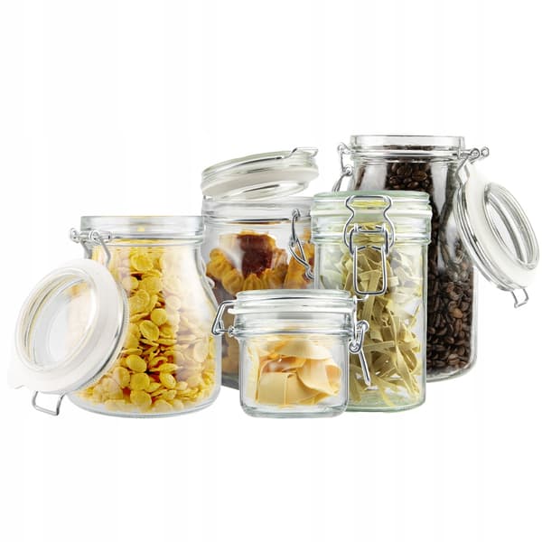 HERMETISK GLASBURK MED GLASLOCK 200 ml