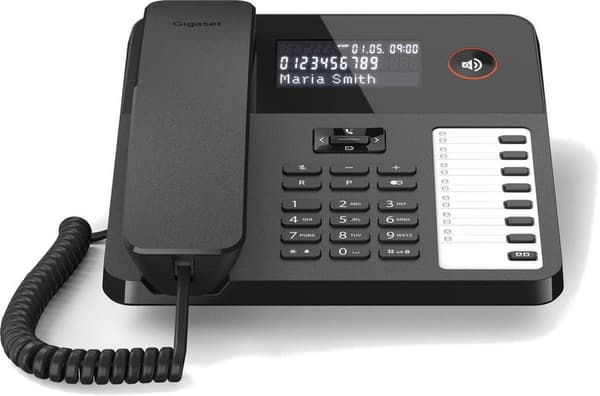 GIGASET Desk 600 Sort – Telefon med ledning