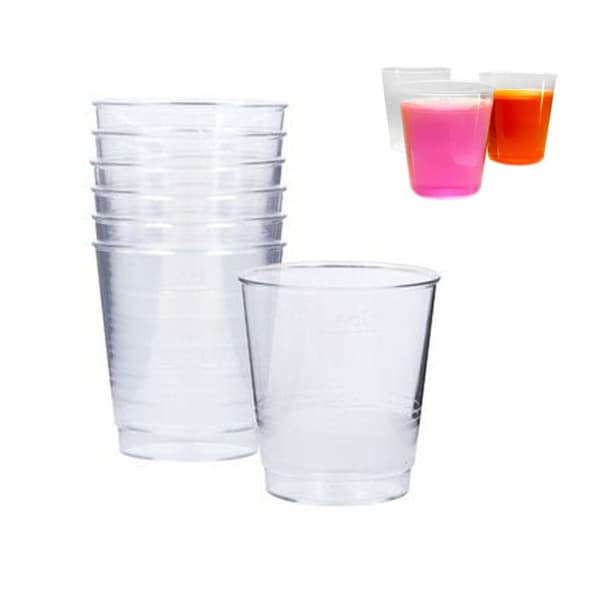 Medicinglas 25ml plastik 75 stk.