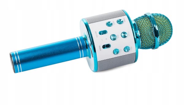 Mikrofoni Bluetooth WS-858 Sininen (50) GAB_B
