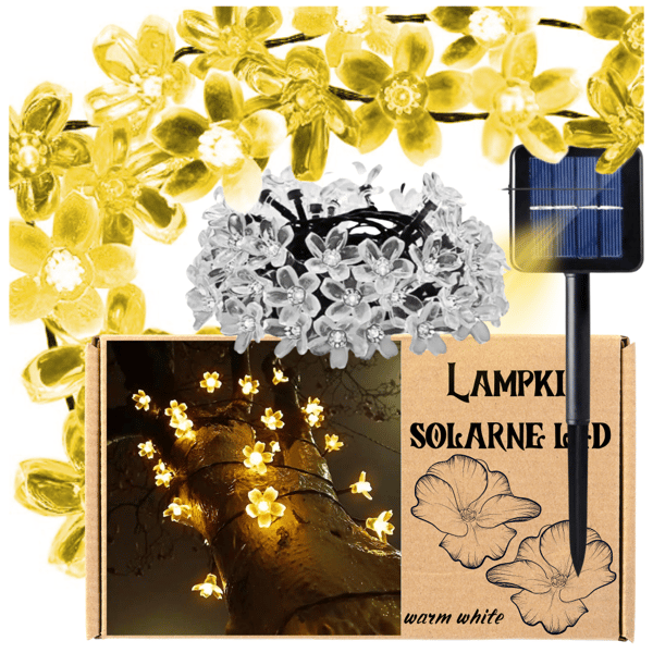 SOLAR LED GUIRLANDE VIOLETTE TIL BALKON TERRASSE HAVELYS 50LED 7M
