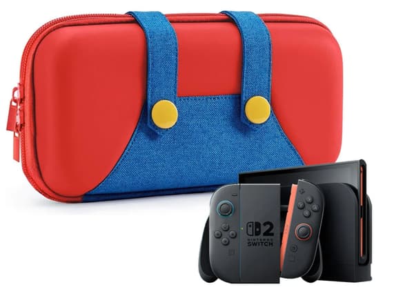 FÖRSTÄRKT HÅLL FÖR NINTENDO SWITCH 2-KONSOL 2025