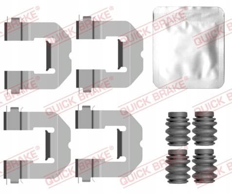 Tilbehørssæt, bremseklodser QUICK BRAKE 109-0162