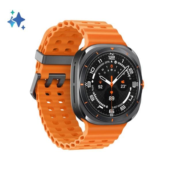 Samsung Galaxy Watch Ultra LTE 47mm smartwatch titanium grå