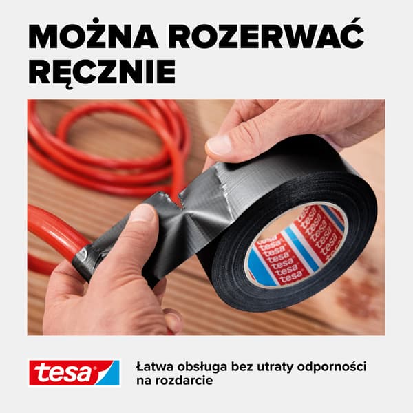 033284 TESA XP UNIV. SVART 25M:50MM