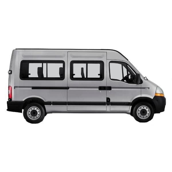 Højre skydedørs midtervogn Renault Master II Mascott Opel Movano Nissan Interstar 1998-2010 - 6041Z-74