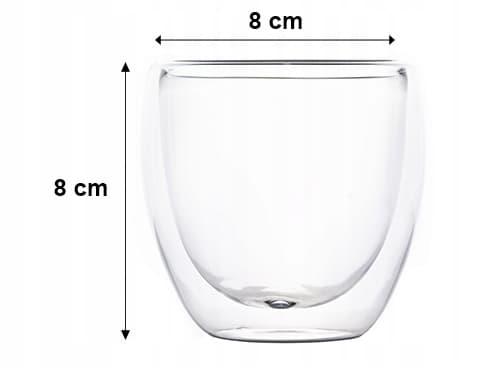 LÄMMÖLLINEN LATTE-LASI 235 ML