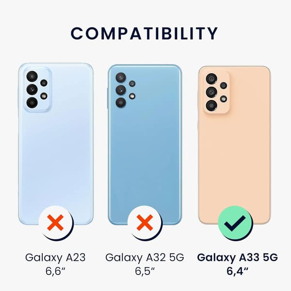 ETUI TIL SAMSUNG GALAXY A33 5G SILIKONE LYSGRØN MED MIKROFIBER