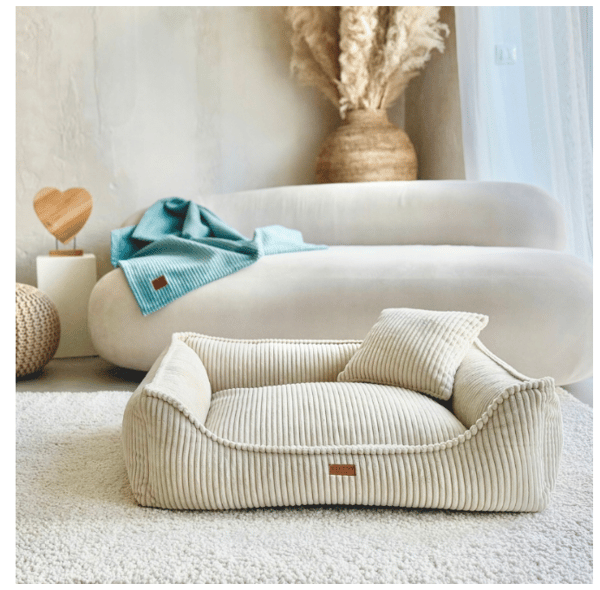 DENZOO MILANO BEIGE ORTOPÆDISK SENG "XL" 100x80 KRAVEGRUND SOFASOFA