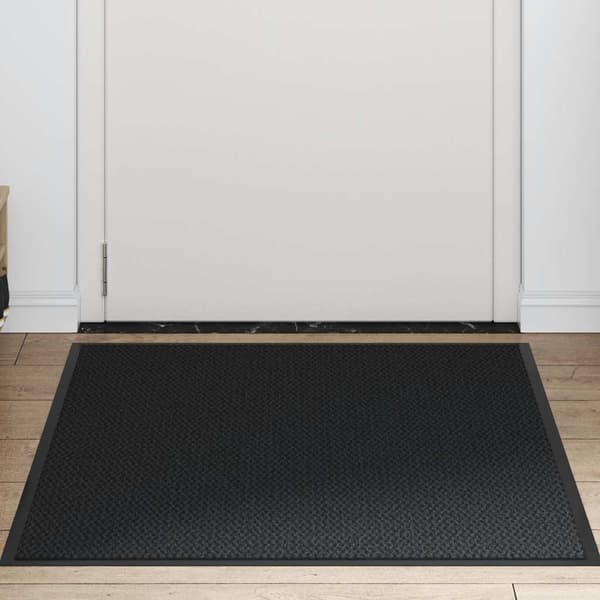 vidaXL Ovimatto musta 90x150 cm