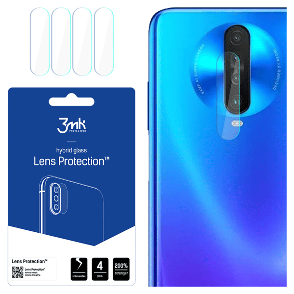 Xiaomi Redmi K30 - 3mk linsebeskyttelse