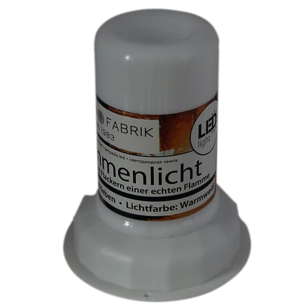LED-LJUSINSATS LED-LYKTA LIFE ELDEFFEKTTIMER 6 TIMMAR