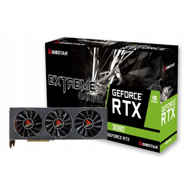 Biostar GeForce RTX 3080 10 GB GDDR6X, 320-bit grafikkort