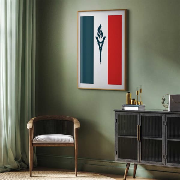 Plakat - Måne och stjärnor