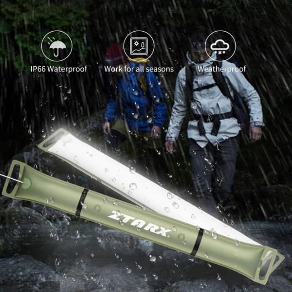 Oppustelig USB LED campinglygte