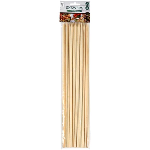 Bambupuikot shashlikille 40 cm 50 kpl