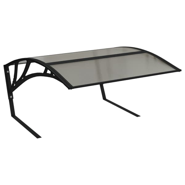 vidaXL Garage til robotplæneklipper, sort, 80x101x46 cm
