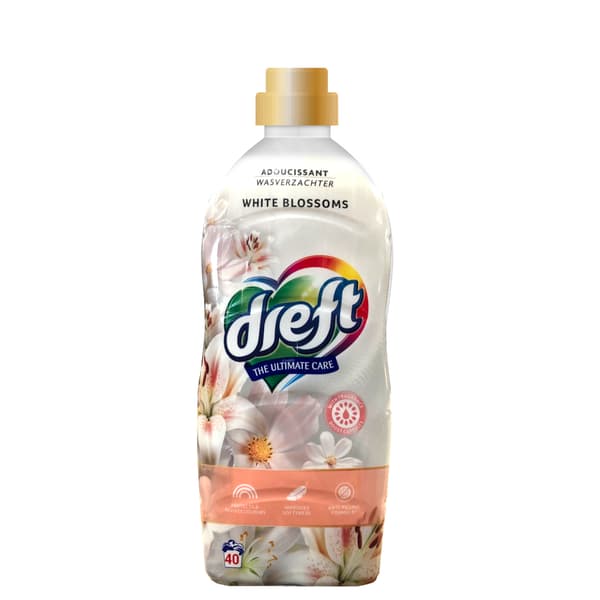 DREFT White Blossoms skyllemiddel 40 vaske 1 l