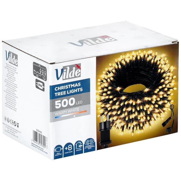 Juletræslys 500 LED 33,5 m