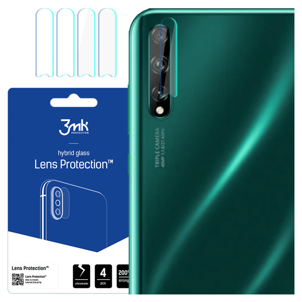 Huawei Y8P - 3mk linsskydd