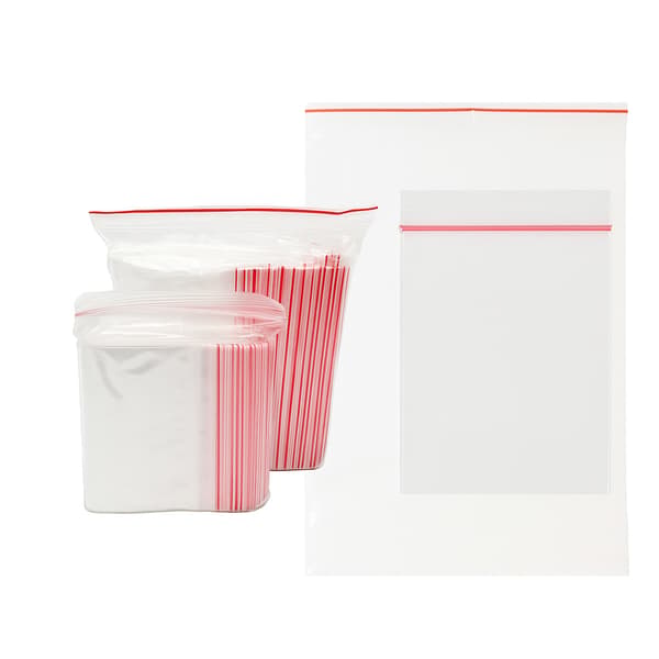 Ziplock-påsar | 150 x 220 mm | transparenta | 100 st.