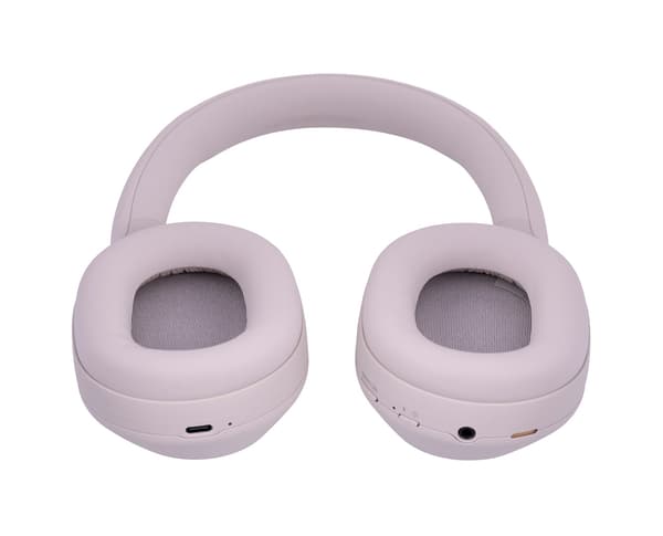Sony WH-1000XM5 on-ear-hörlurar silverfärgade