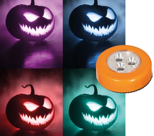 LED-valo kurpitsalle 6,6 cm