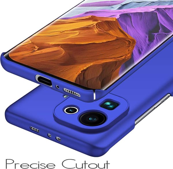 BLÅ MAT ETUI TIL XIAOMI MI 11 PRO