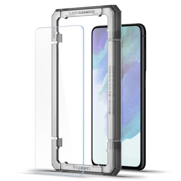 SPIGEN ALM GLAS.TR HÆRDET GLAS 2-PAK GALAXY S21 FE