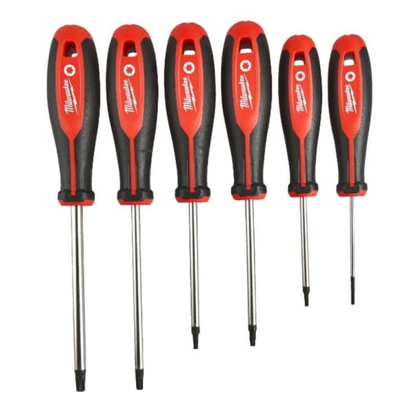MILWAUKEE Torx-ruuvimeisselisarja - 6 osaa.