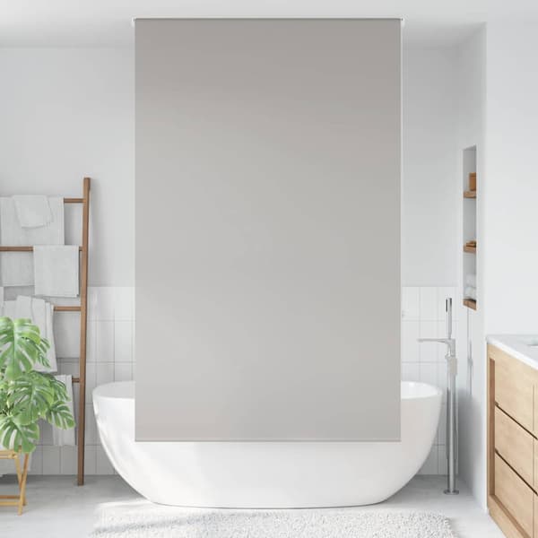 vidaXL Duschrullgardin 120x240 cm Tygbredd 116 cm