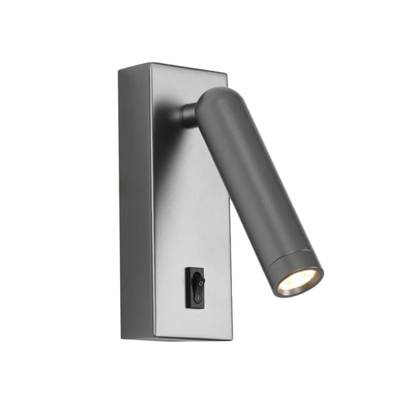 NOVA LED-SEINÄVALAISIMEN HARMAA ITALUX WL-46376-1-GR