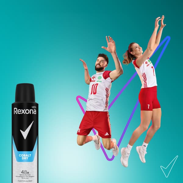 669000 Rexona Mænd Spray Kobolt Tør