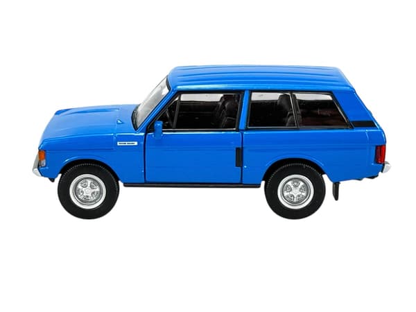 WELLY OLD TIMER 1970 KLASSISK LAND ROVER RANGE ROVER BLÅ 1:34 43858