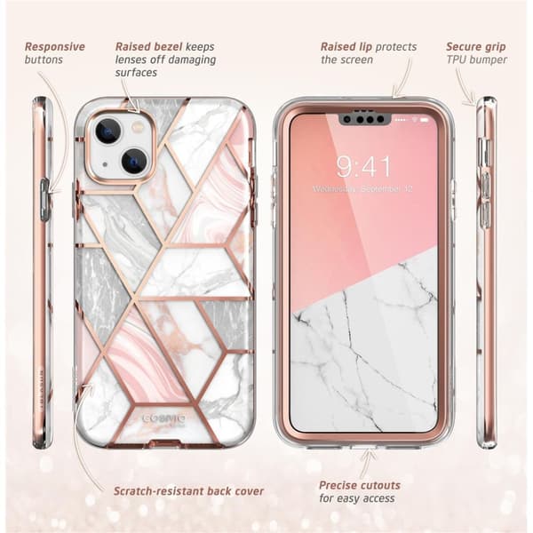 Supcase Cosmo iPhone 14 Plus / 15 Plus Marble