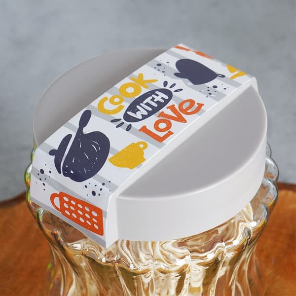 Glasbeholder til tørvarer 1,6 l