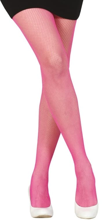 Neonpinkit sukkahousut 80-luvun disko