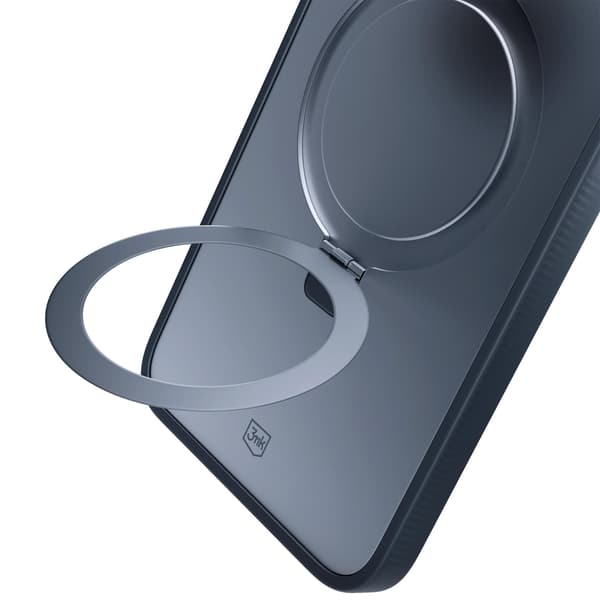 Apple iPhone 17 Air - 3mk Smoke-skal Mag&Stativ