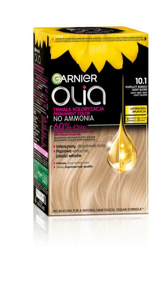 Garnier Olia Hårfarve 10.1 Askeblond Meget Lys