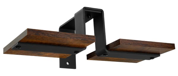 Sort FERNANDO RUSTIC loft blomsterstander, ældet eg