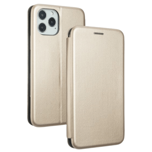 Beline Book Magnetisk Etui iPhone 12/12Pro 6.1 Guld/Guld