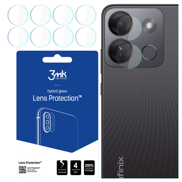 Infinix Smart 7 HD - 3mk linsskydd