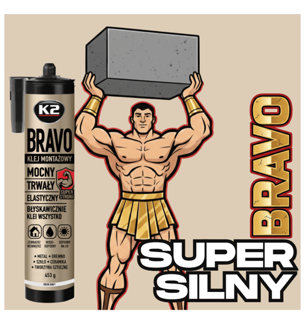 K2 B560 BRAVO monteringslim 300ML
